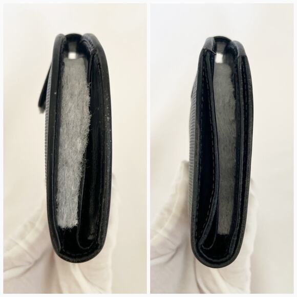 FENDI Penguin Strips Vintage Wallet Purse Canvas Leather Brown - Picture 7 of 13